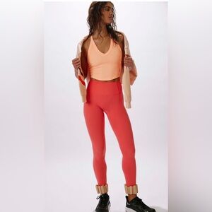 NWT‎ Free People Movement Never Better leggings Hibicus